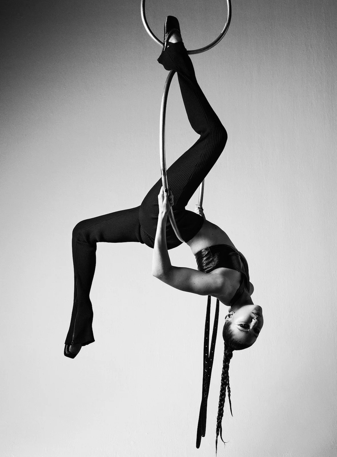 Gigi Hadid Is Airborne in V#134, Mario Sorrenti's Fearless Gigi